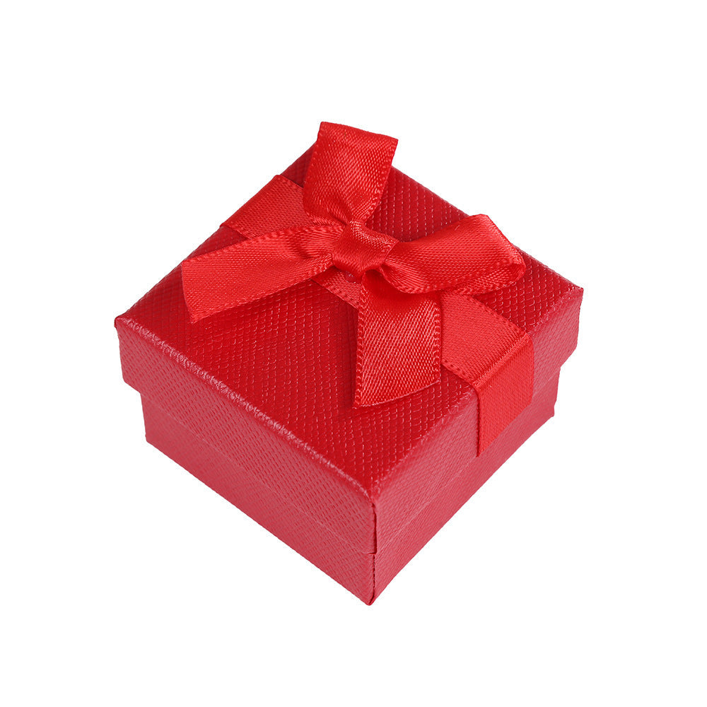 12pieces Luxury Jewelry Storage Rigid Gift Box Packaging Red