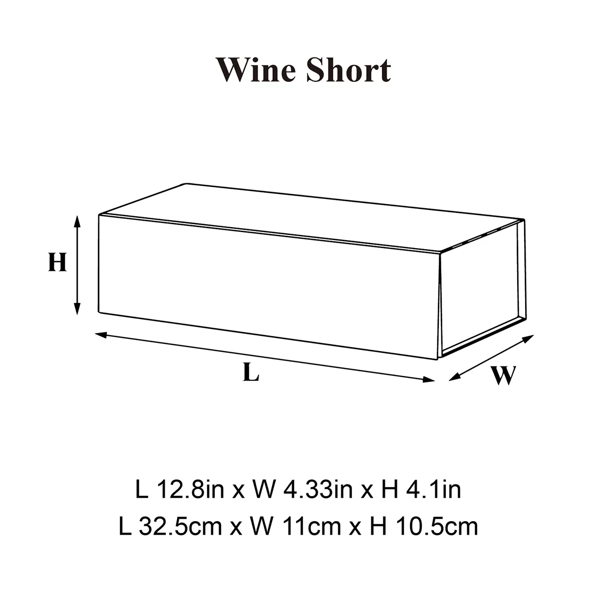 Small Wine Magnetic Box