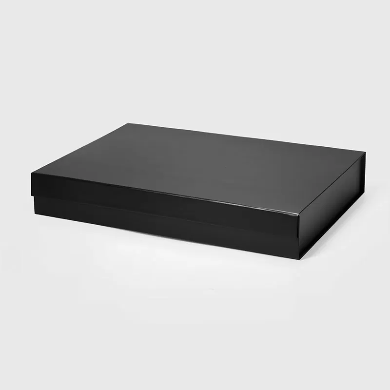 A3 Extra Shallow Magnetic Gift Box Black