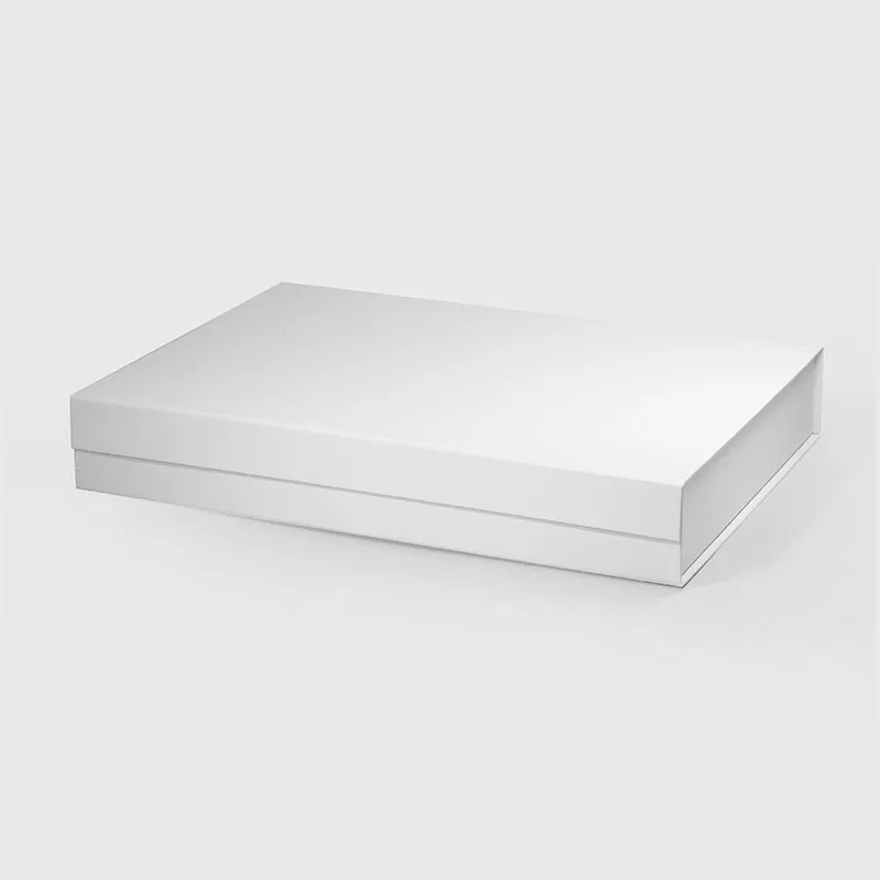 A3 Extra Shallow Magnetic Gift Box White