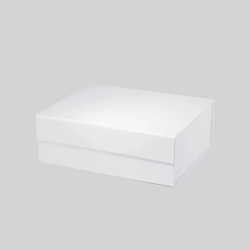 A4 Deep Magnetic Gift Box White