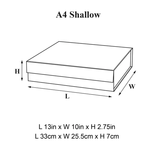 A4 Shallow Magnetic Gift Box