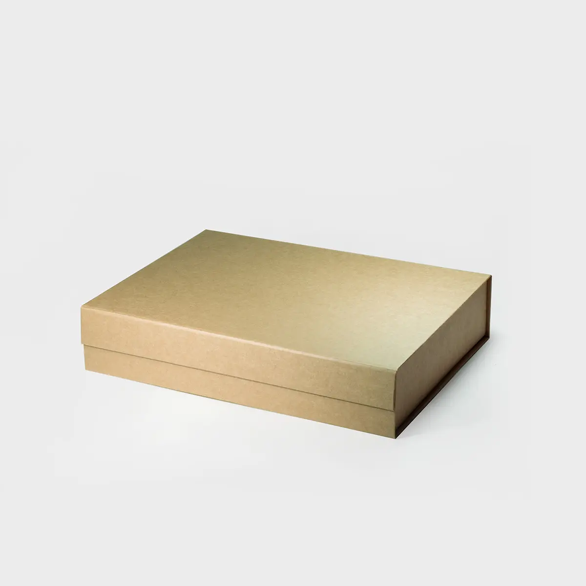 A4 Shallow Magnetic Gift Box Kraft