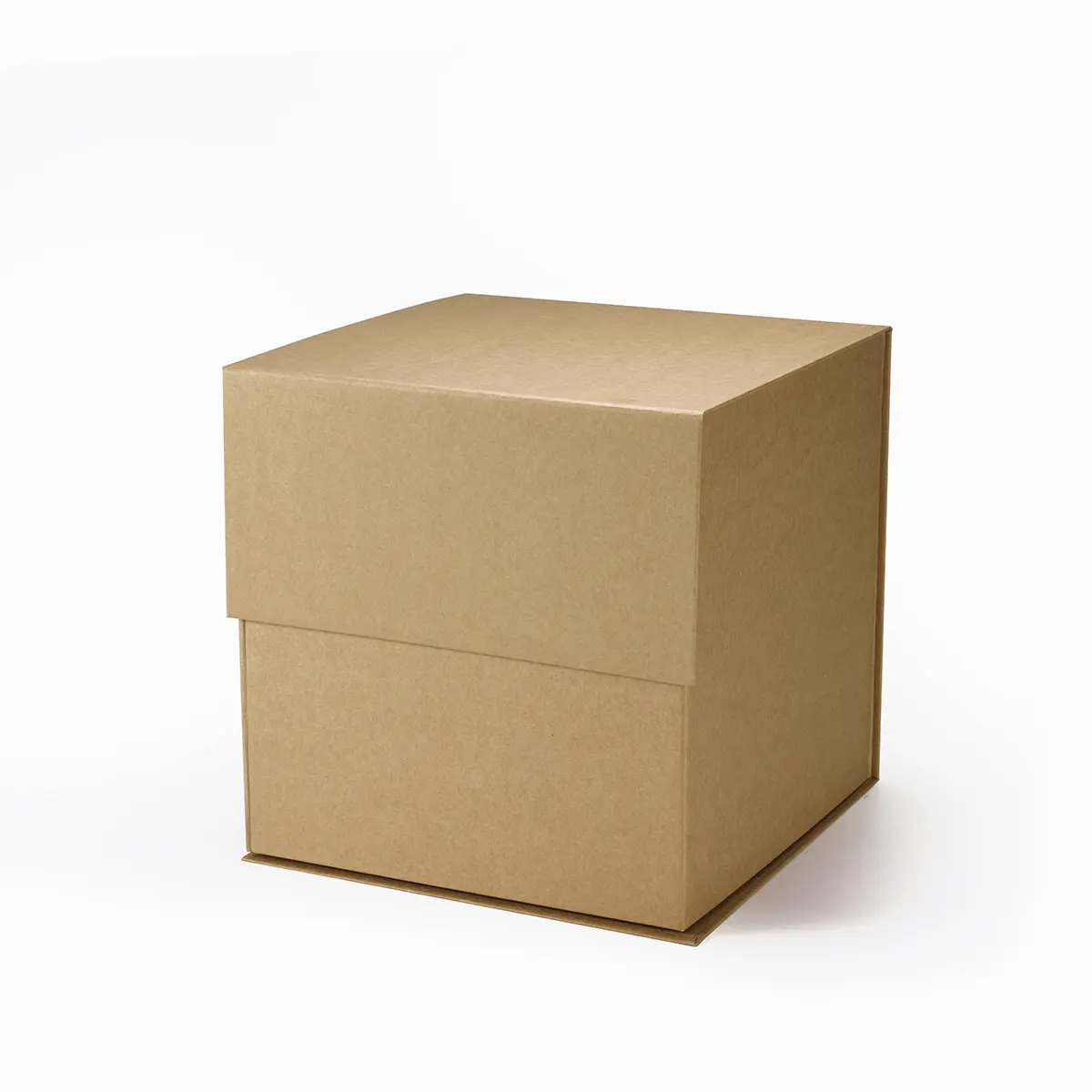 A5 Cube Magnetic Gift Box Kraft