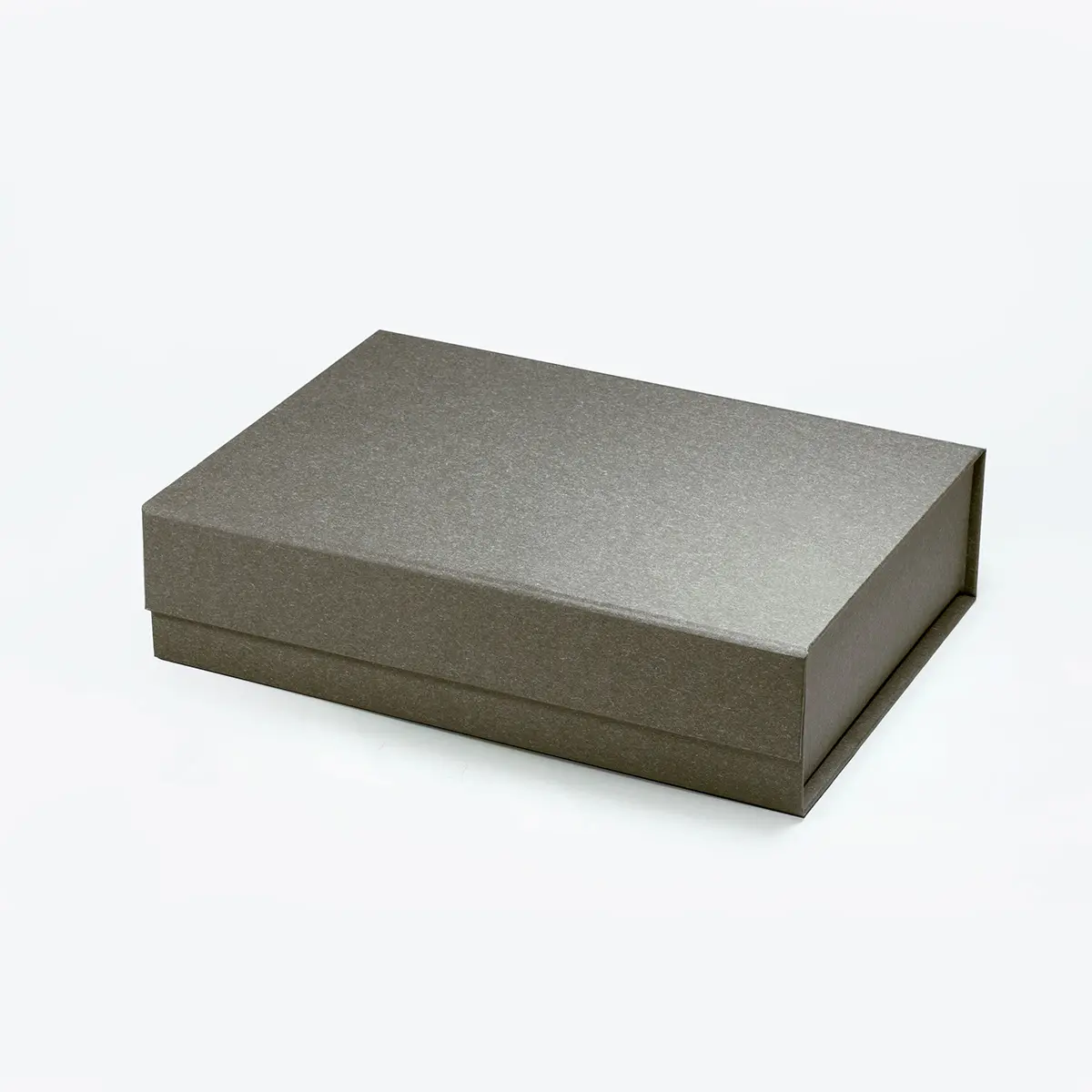 A5 Grey Shallow Magnetic Gift Box - Liyueyi Gift Box Boutique