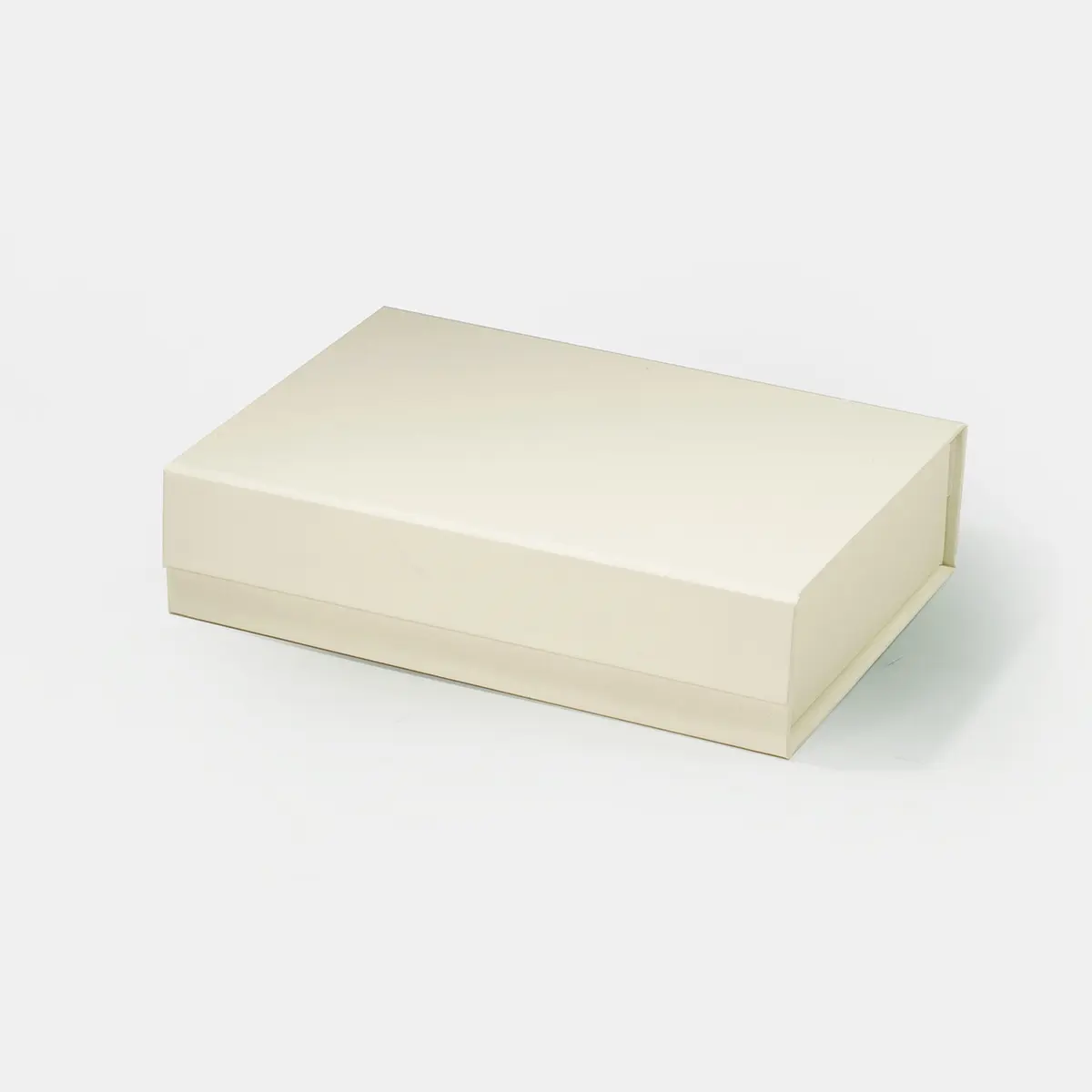 A5 Ivory Shallow Magnetic Gift Box - Liyueyi Gift Box Boutique