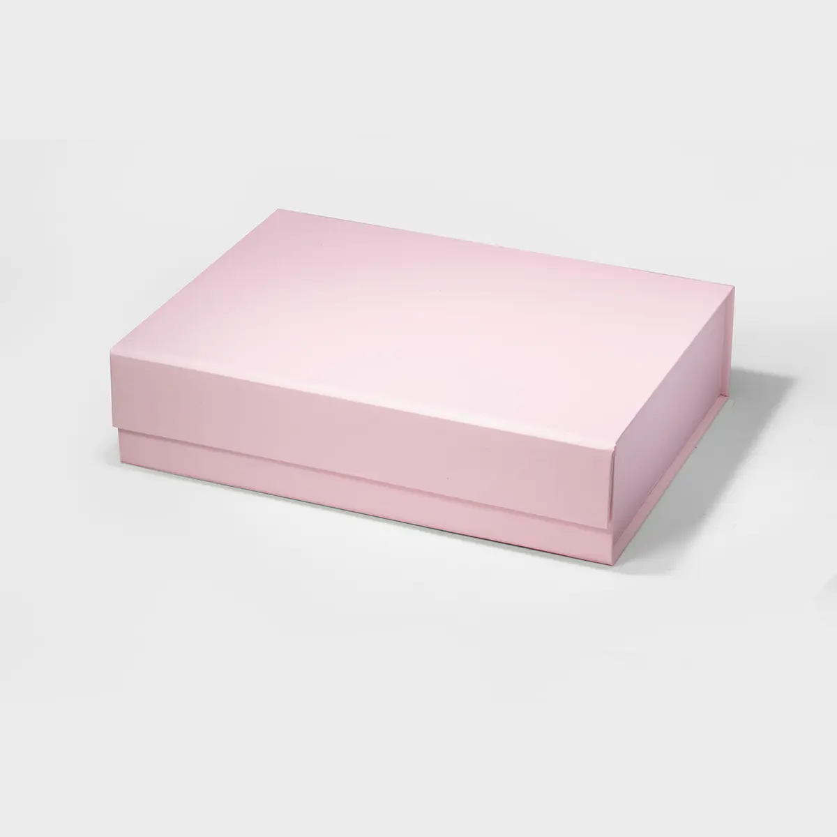 A5 Pink Shallow Magnetic Gift Box - Liyueyi Gift Box Boutique