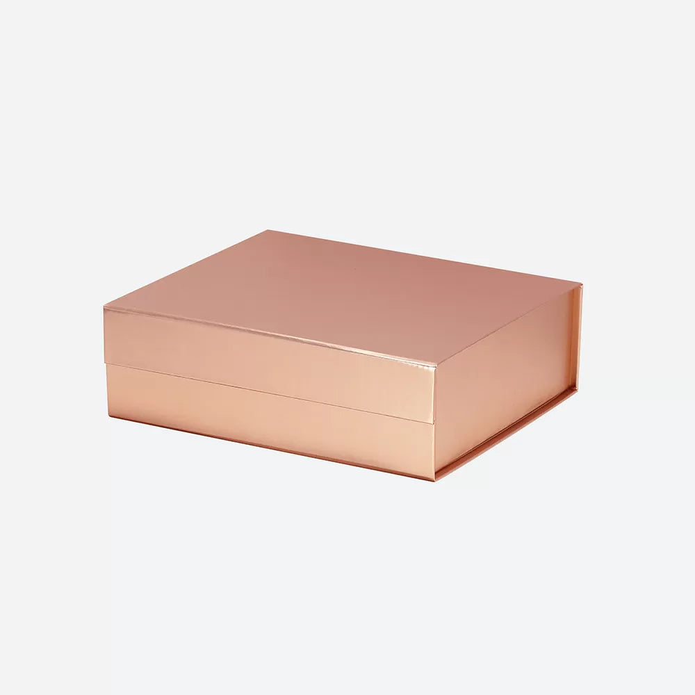 A5 Square Magnetic Gift Box Rose Gold