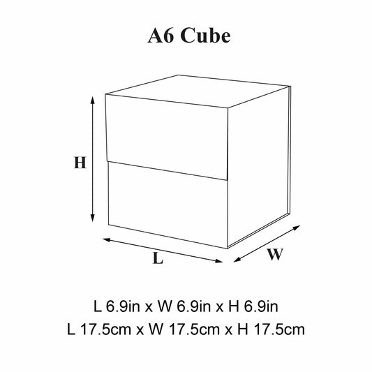 A6 Cube Magnetic Gift Box