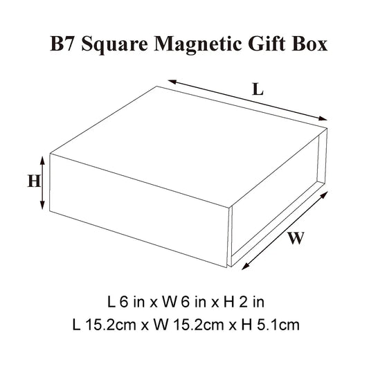 B7 Square Magnetic Gift Box