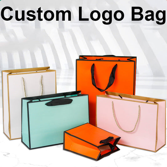 Custom Logo on Gift Bag