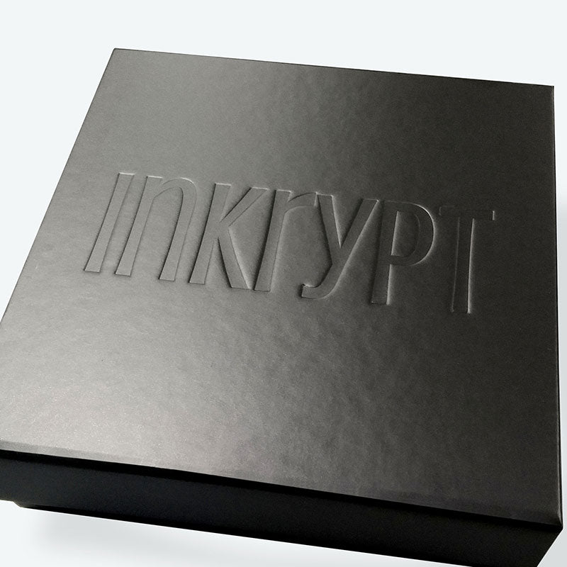 Deboss Logo on Sample Box