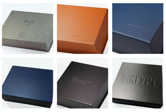 Deboss Logo on Sample Box