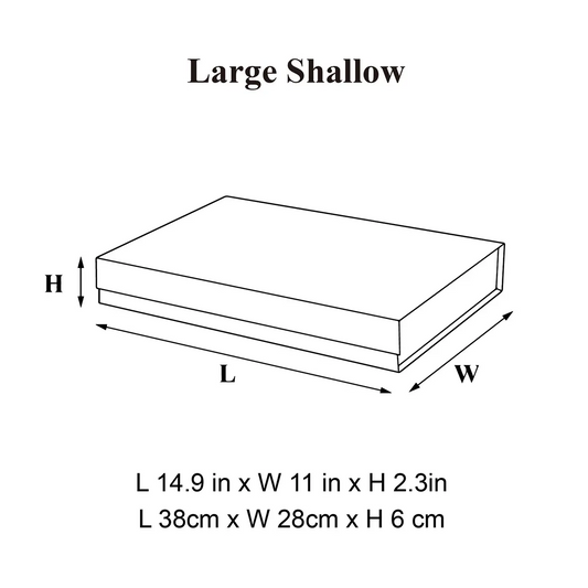 Large Shallow Magnetic Gift Box