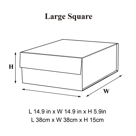 Large Square Magnetic Gift Box
