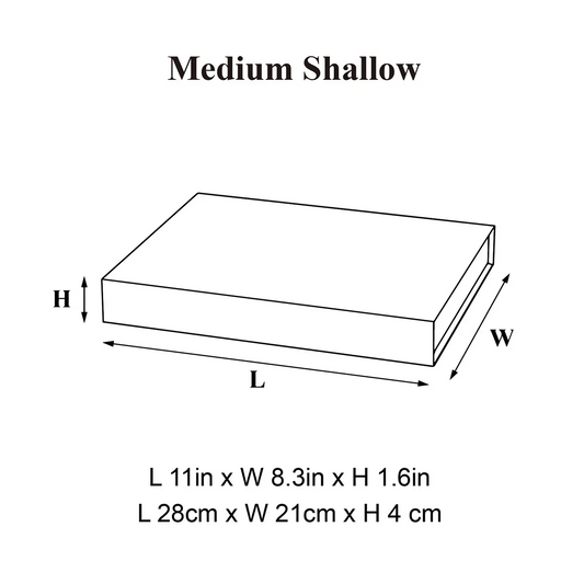 Medium Shallow Magnetic Gift Box