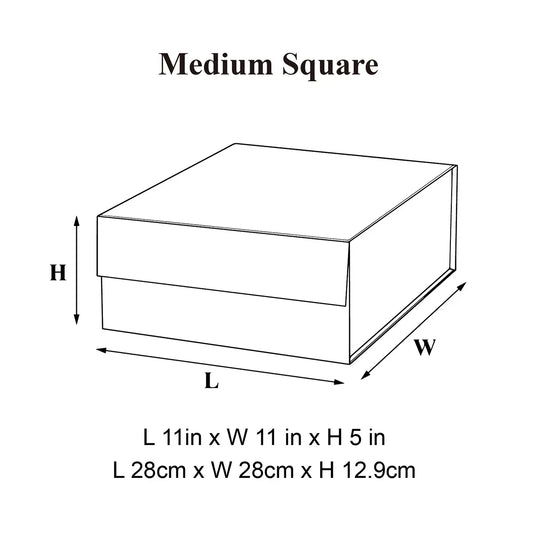 Medium Square Magnetic Gift Box