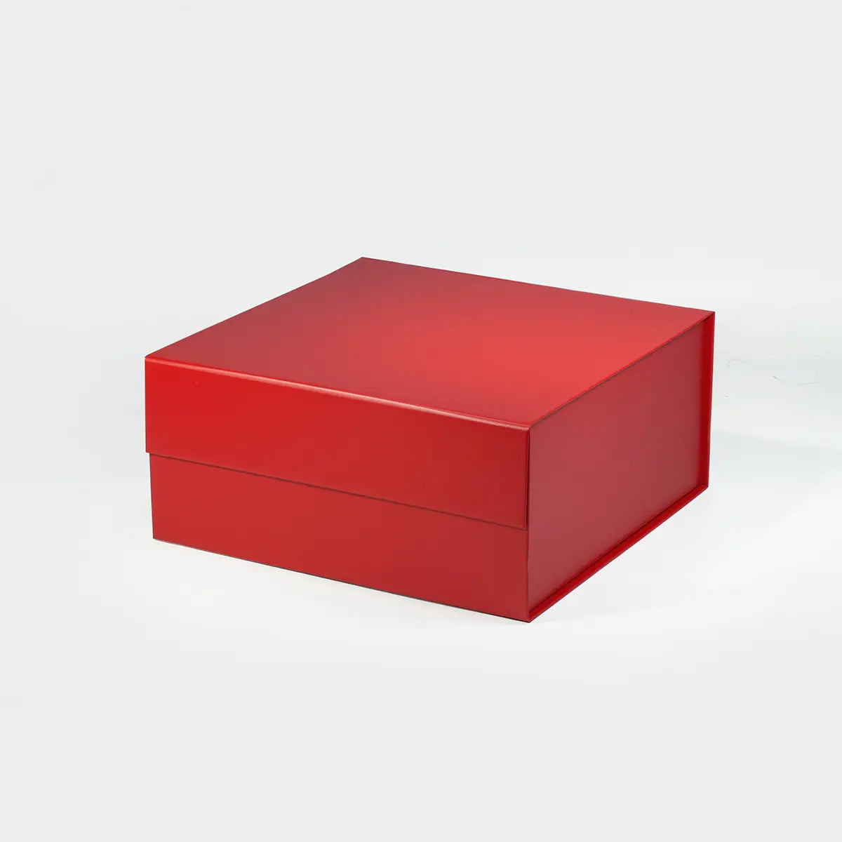 Medium Square Magnetic Gift Box Red