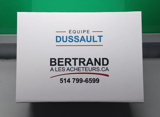 Multi color Logo on Sample Box