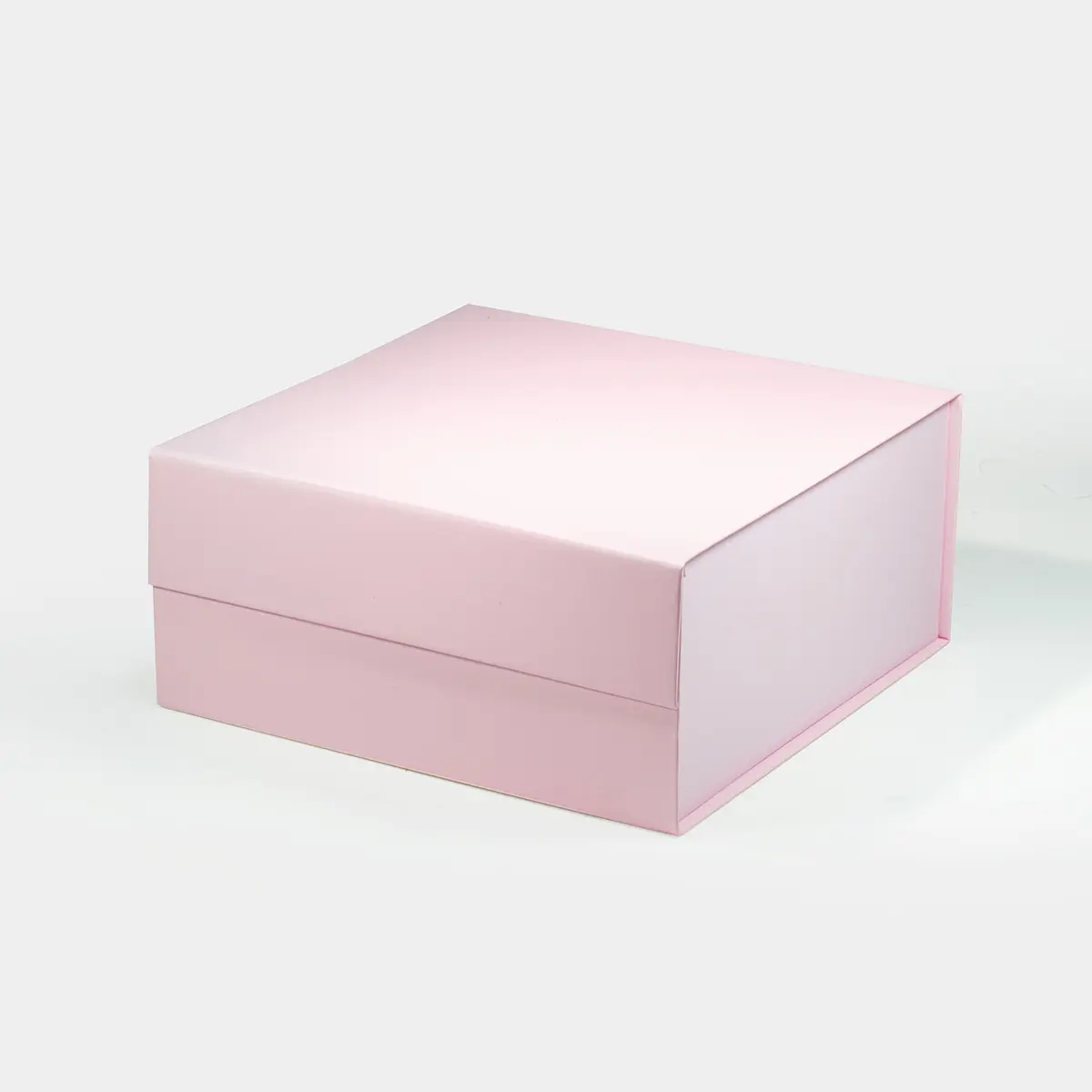 Medium Square Pink Magnetic Gift Box