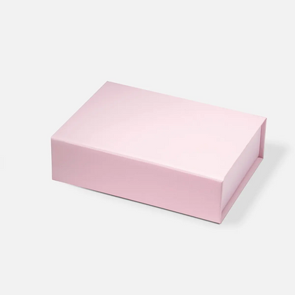 12 Piece/Cavity A6 Shallow Empty Chocolate Confectionery Packaging Rigid Box Pink