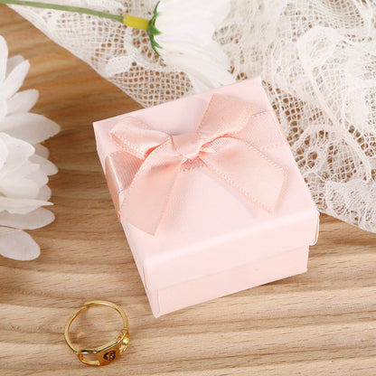 12pieces Luxury Jewelry Storage Rigid Gift Box Packaging Pink
