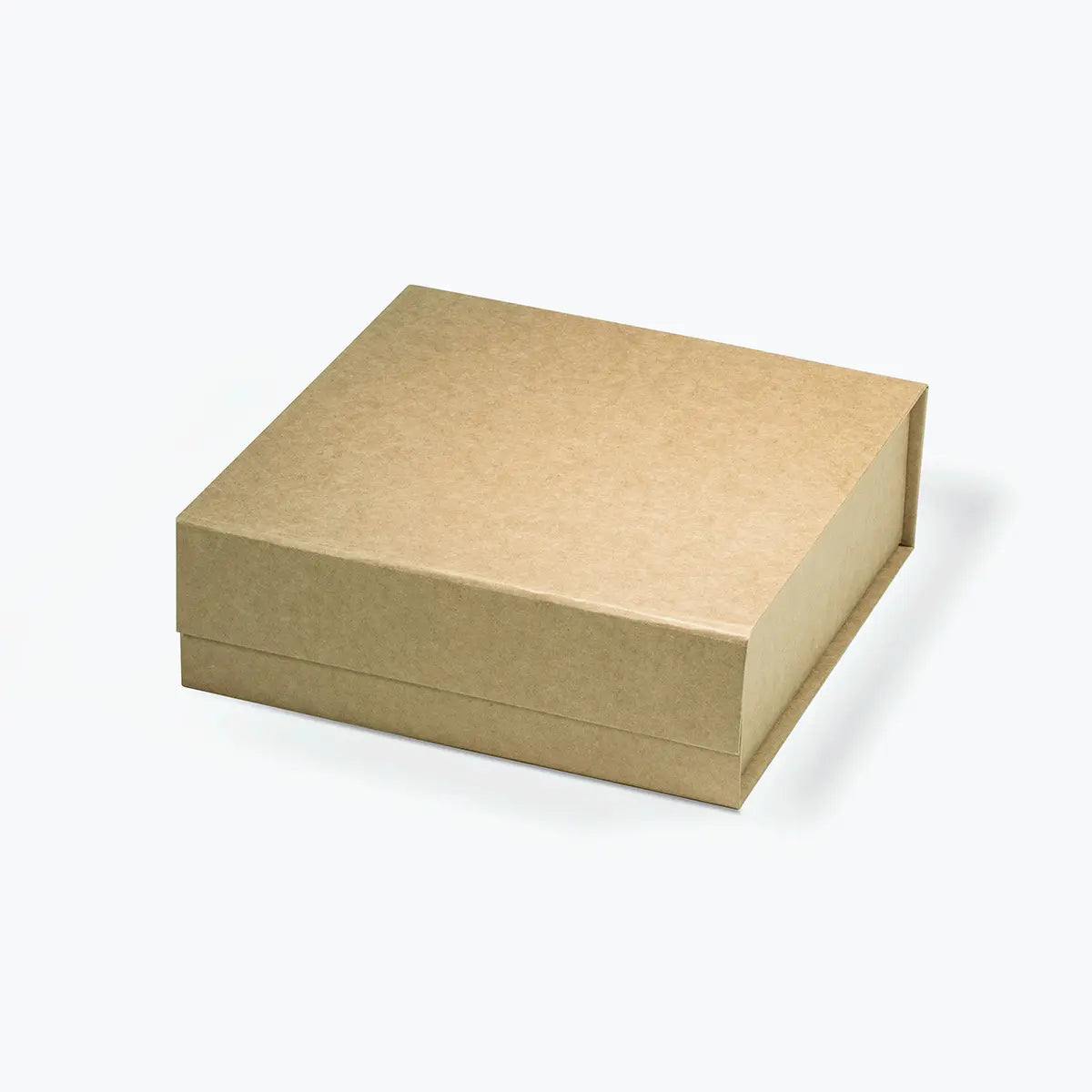 16 Piece/Cavity A6 Square Empty Chocolate Confectionery Packaging Rigid Box Kraft