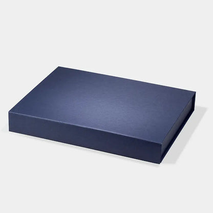 24 Piece/Cavity Medium Shallow Rigid Empty Chocolate Confectionery Packaging Box Navy Blue