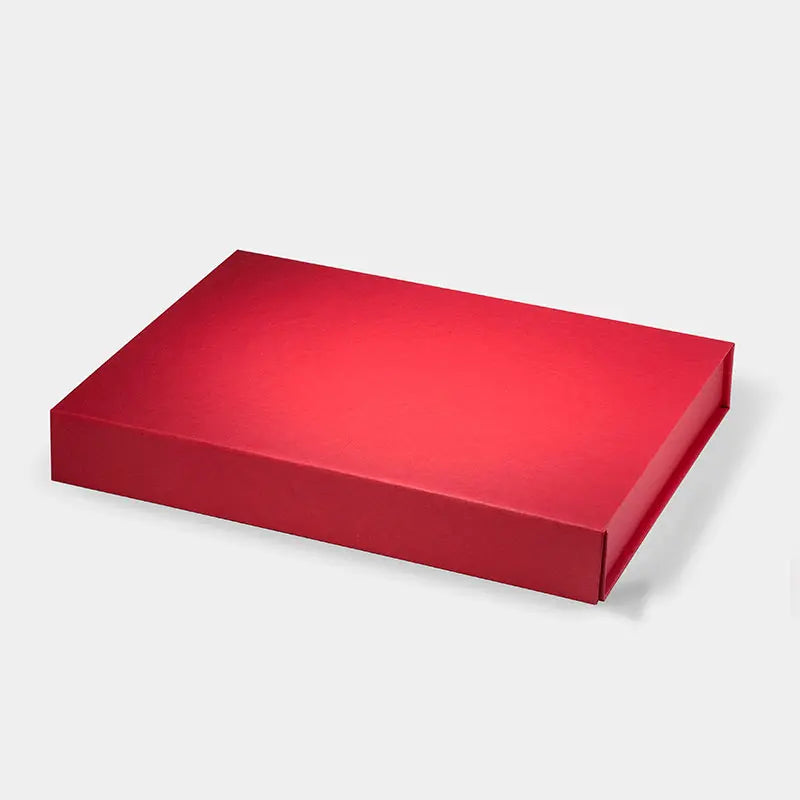 24 Piece/Cavity Medium Shallow Rigid Empty Chocolate Confectionery Packaging Box Red