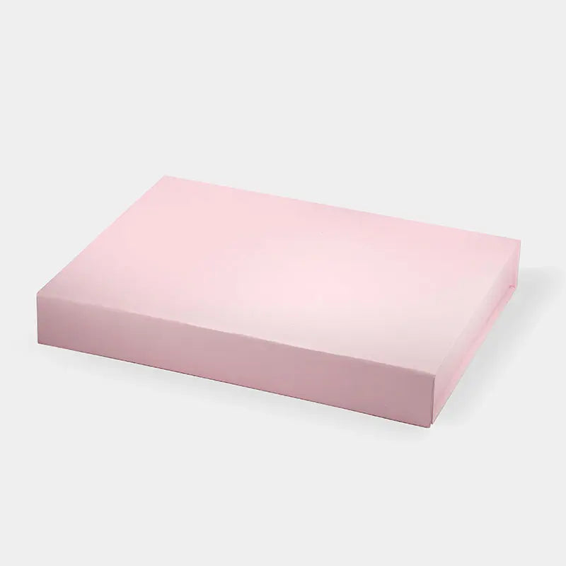 24 Piece/Cavity Medium Shallow Rigid Empty Chocolate Confectionery Packaging Box Pink