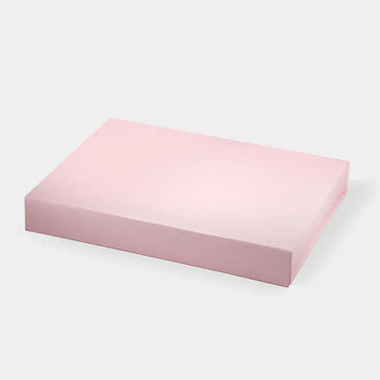 24 Piece/Cavity Medium Shallow Rigid Empty Chocolate Confectionery Packaging Box Pink