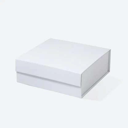 B6 Square White Magnetic Gift Box