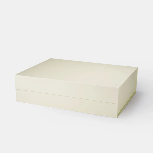 A3 Shallow Ivory Magnetic Gift Box