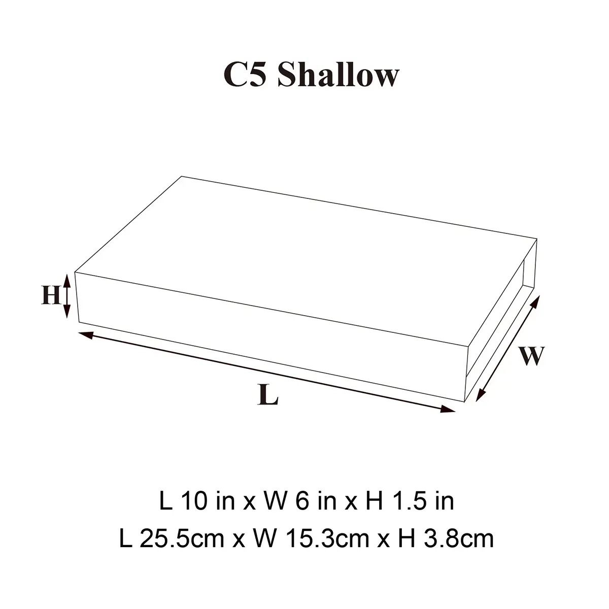 C5 Shallow Magnetic Gift Box