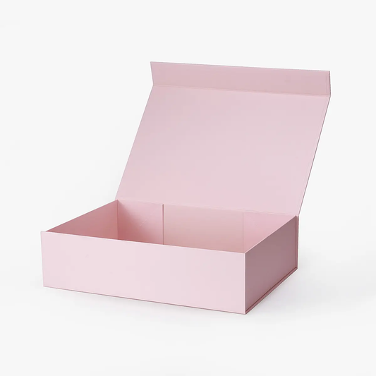A3 Shallow Pink Magnetic Gift Box