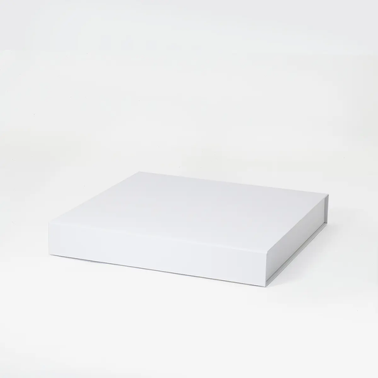 Caja de regalo magnética poco profunda A4