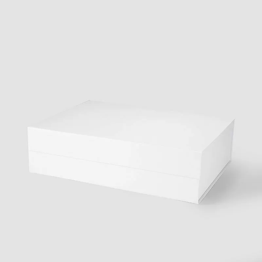 A3 Shallow White Magnetic Gift Box