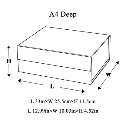 A4 Deep Magnetic Gift Box