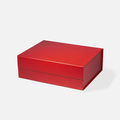 A4 Deep Magnetic Gift Box Red