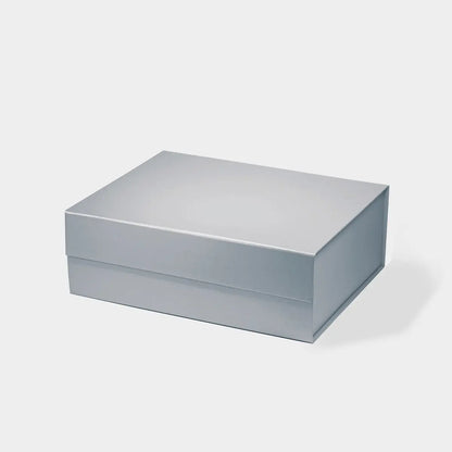 A4 Deep Magnetic Gift Box Silver
