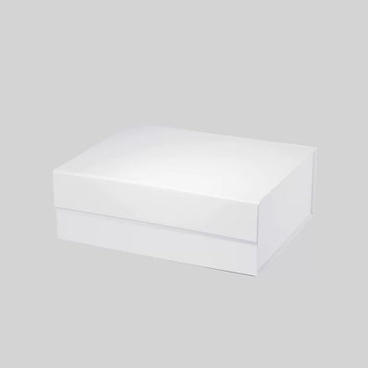 A4 Deep Magnetic Gift Box White
