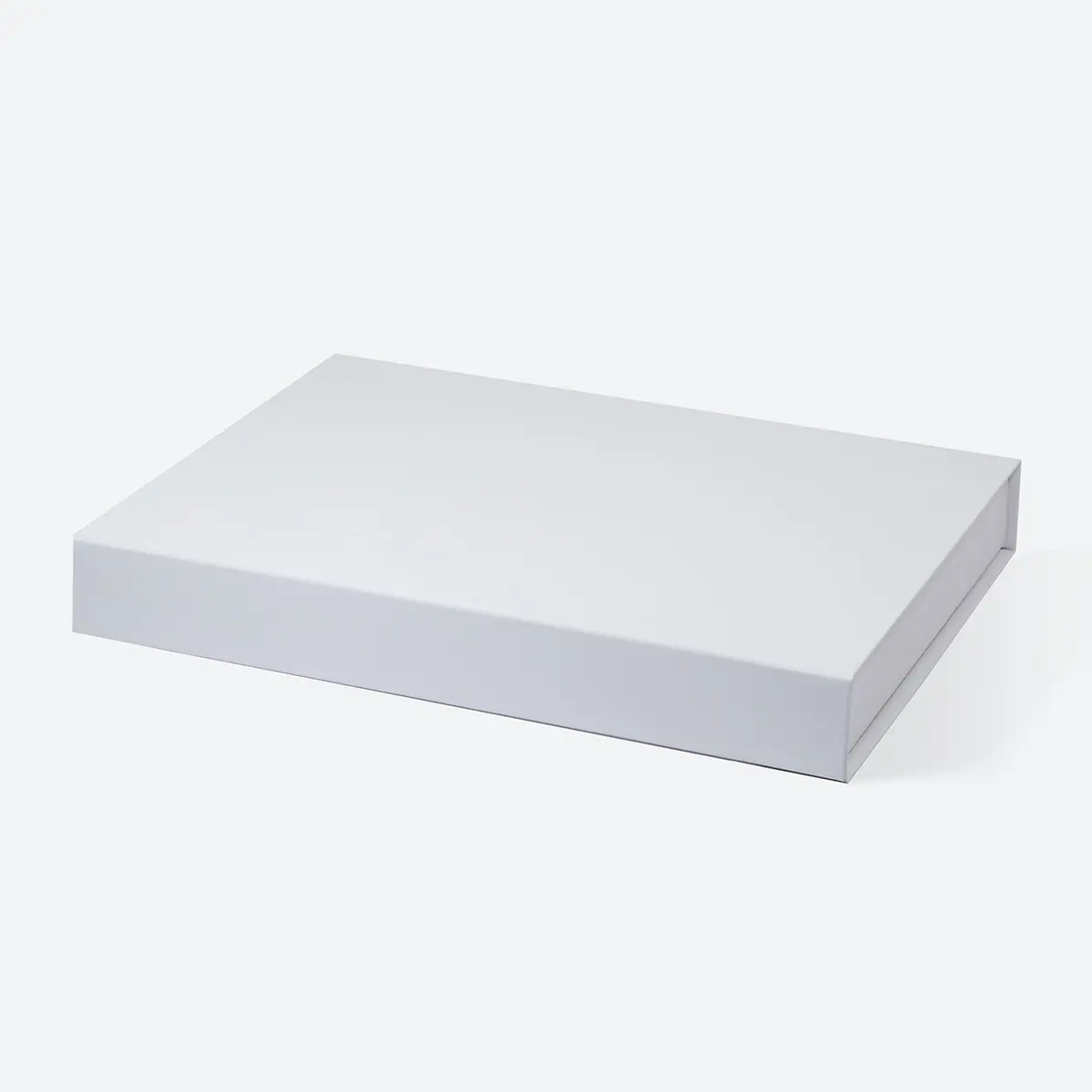 A4 Extra Shallow Magnetic Gift Box White