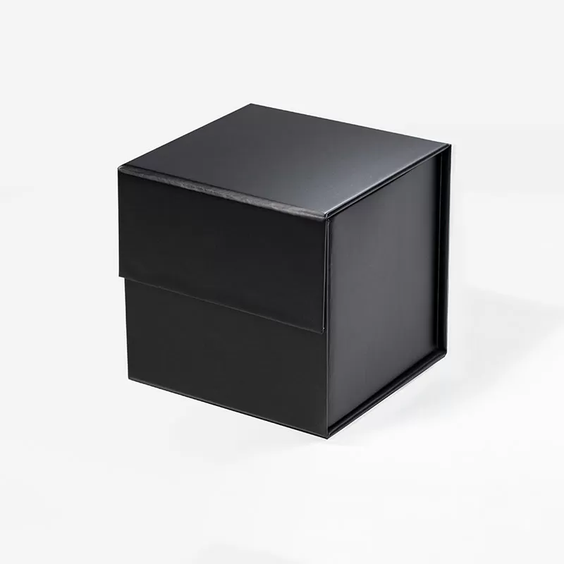 A5 Cube Magnetic Gift Box Black