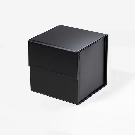 A5 Cube Magnetic Gift Box Black