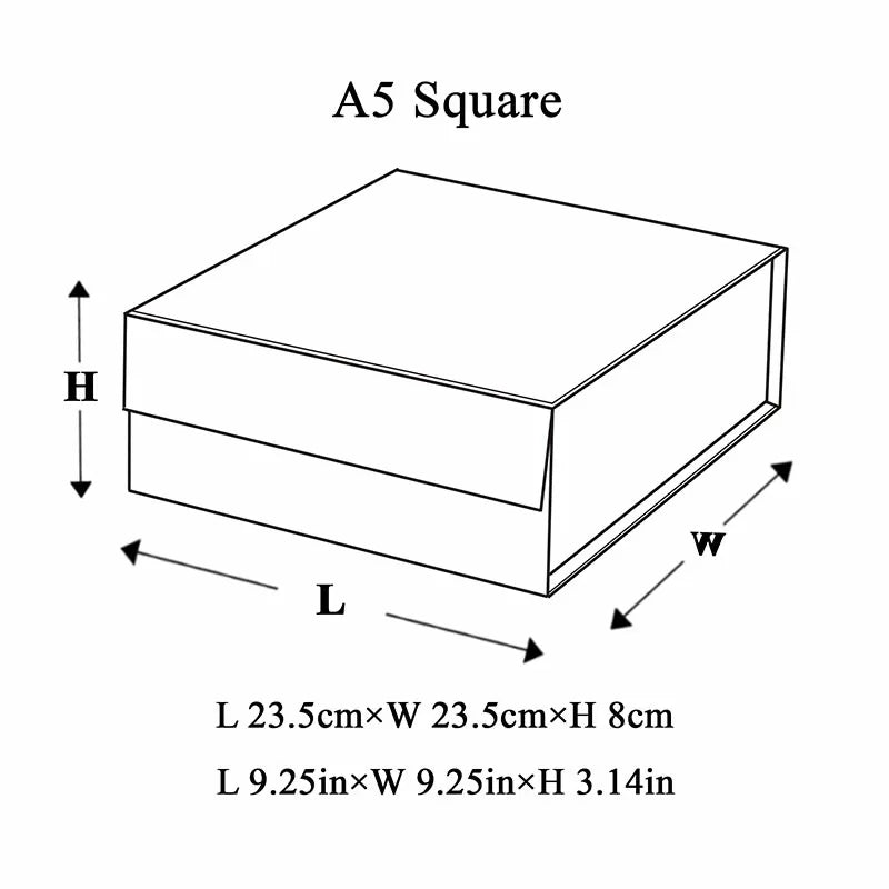 A5 Square Magnetic Gift Box