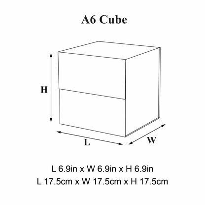 A6 Cube Magnetic Gift Box