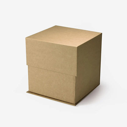 A6 Cube Magnetic Gift Box Kraft