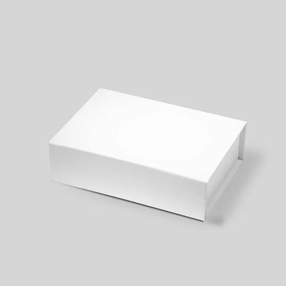 A6 Shallow Magnetic Gift Box White