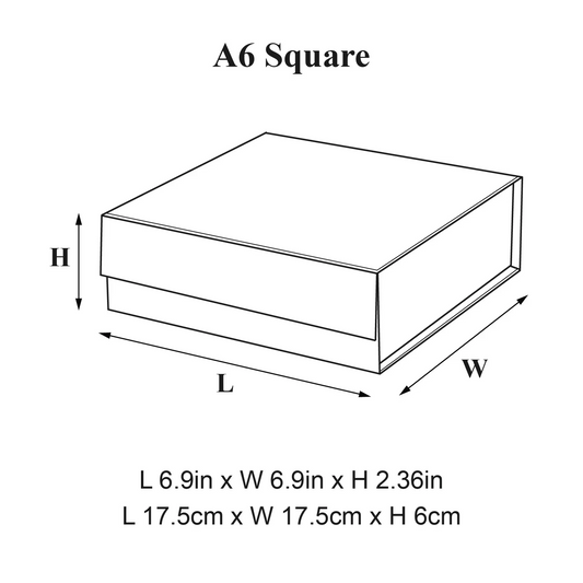 A6 Square Magnetic Gift Box