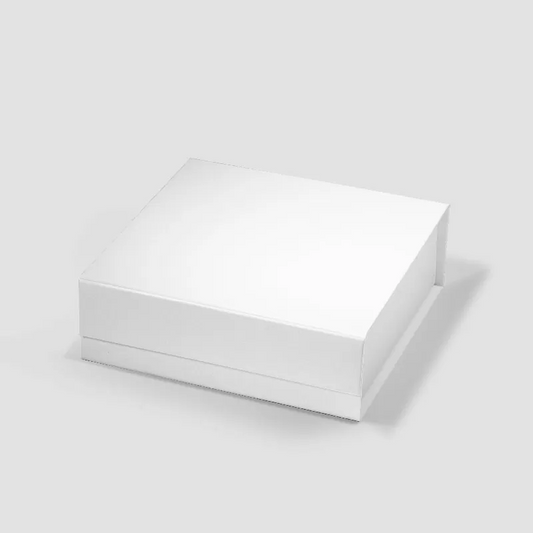 A6 Square Magnetic Gift Box White